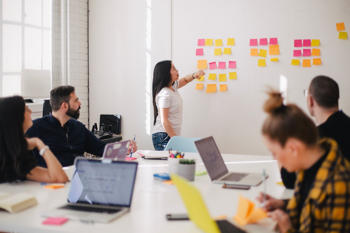 Zetabyte consultants working with a client